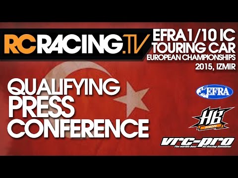 EFRA 1/10th IC Track Euros 2015 - Press Conference