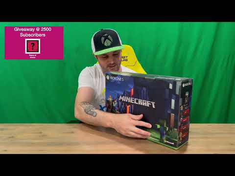 Ep 1870 - Limited Edition Minecraft Edition Xbox One S Console Unboxing In 2023