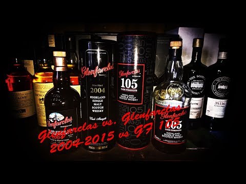 Glenfarclas vs. Glenfarclas : 2004-2015 CS vs. GF.105 (German/deutsch)