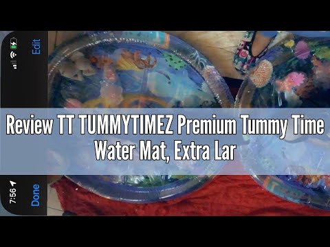 Review TT TUMMYTIMEZ Premium Tummy Time Water Mat, Extra Large Multi-Stage Activity Center Promoting