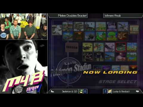 MyB Melee Doubles - Winners Finals - Lucky+Redact vs S.D+Skeletom