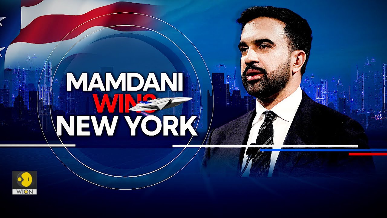 Zohran Mamdani Elected as New York Mayor in Historic Win | WION PROMO