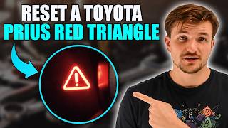 What Does the Red Triangle Warning Light Mean on a Toyota Prius (Causes and Fixes Explained)