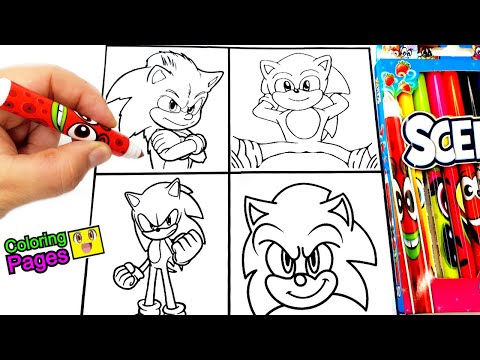 Sonic 4 version - Coloring Pages sonic coloring -Tobu - CTobu - Infectious [NCS Release]