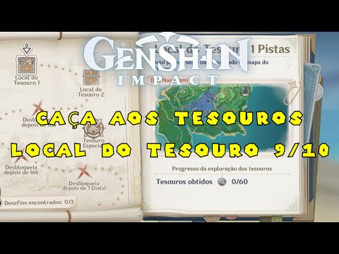 GENSHIN IMPACT: CAÇA AOS TESOUROS 9/10