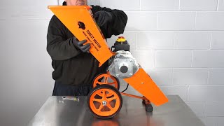 Forest Master FM4DDE-MUL 4HP Compact Electric Mulcher and Wood Chipper - Full Assembly Guide