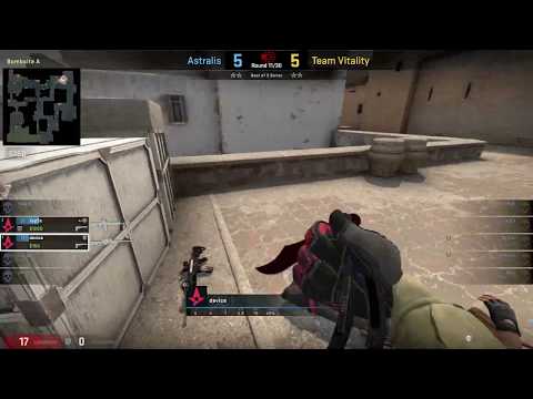 CS:GO POV Demo Astralis device (28/15) vs Vitality (de_dust2)
