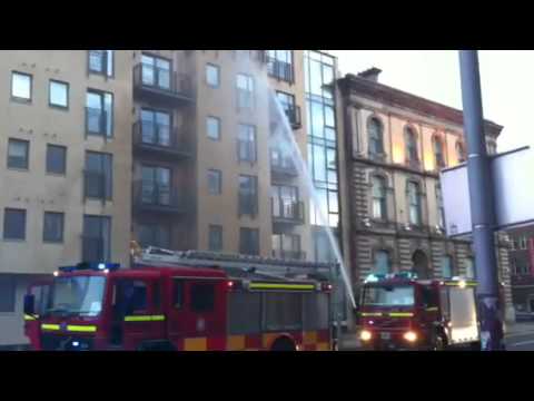 Fire in custom house