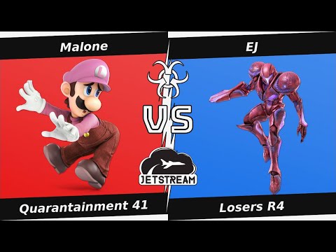 Quarantainment 41 Losers R4 - Malone (Luigi) Vs. EJ (Dark Samus) Smash Ultimate - SSBU
