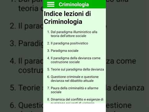 Criminologia Video
