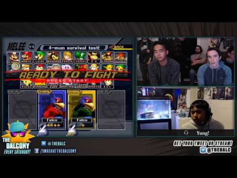Melee @ the Balcony 81 - Winners Quarters ft. BCB|Schmoofy (Falco) VS Alist (Falco)