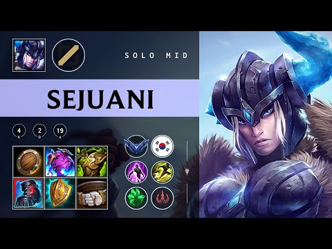 Sejuani Mid vs Ryze - KR Diamond Patch 25.22