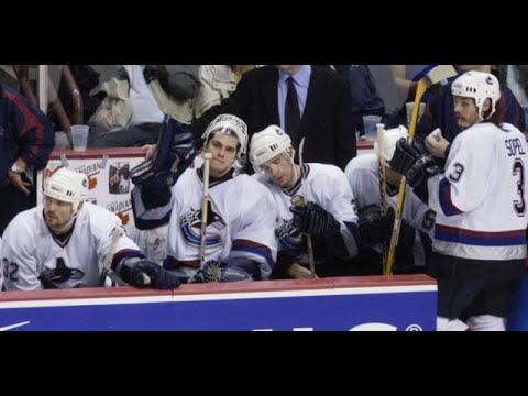 Canucks 2003 playoffs Wild Game 7 (Intro + Ohlund and Bertuzzi goal)