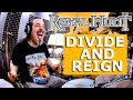 DRUM COVER ROYAL HUNT Divide and reign drum cover by stamatis kekes