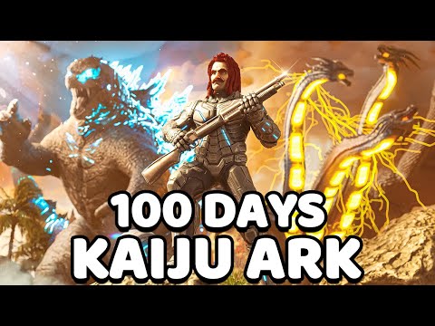 I Spent 100 Days in Kaiju Ark: Survival Evolved