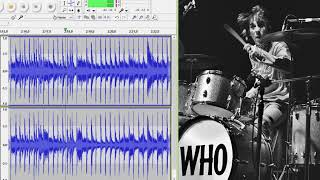The Who - Going Mobile - drums only. Isolated drum track.