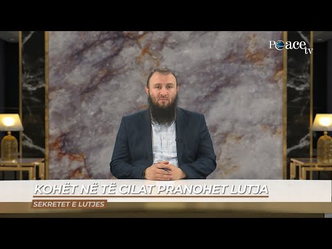 Sekretet e lutjes | 12. Kohët në të cilat pranohet lutja - Bajram Karabeg