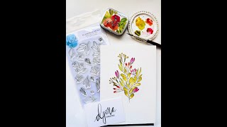 🌺 Uncut Watercolour Process: Botanical Art made EASY!! 🌺