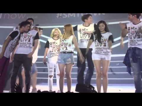 HD 150726 SNSD,TVXQ,Suju,SHINee,EXO,fx,Red Velvet   SMTOWN ending full