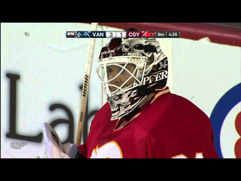 Canucks at Flames - Mason Raymond 3-1 Goal - 04.10.13 - HD