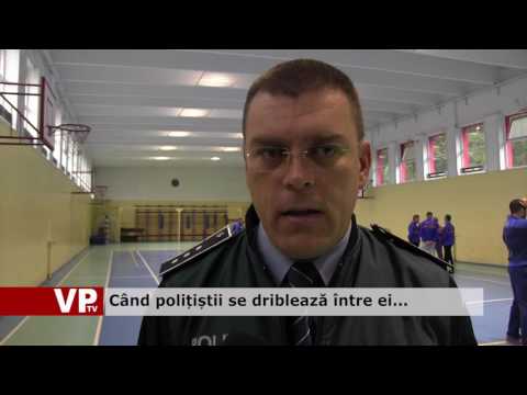 Când polițiștii se driblează între ei…