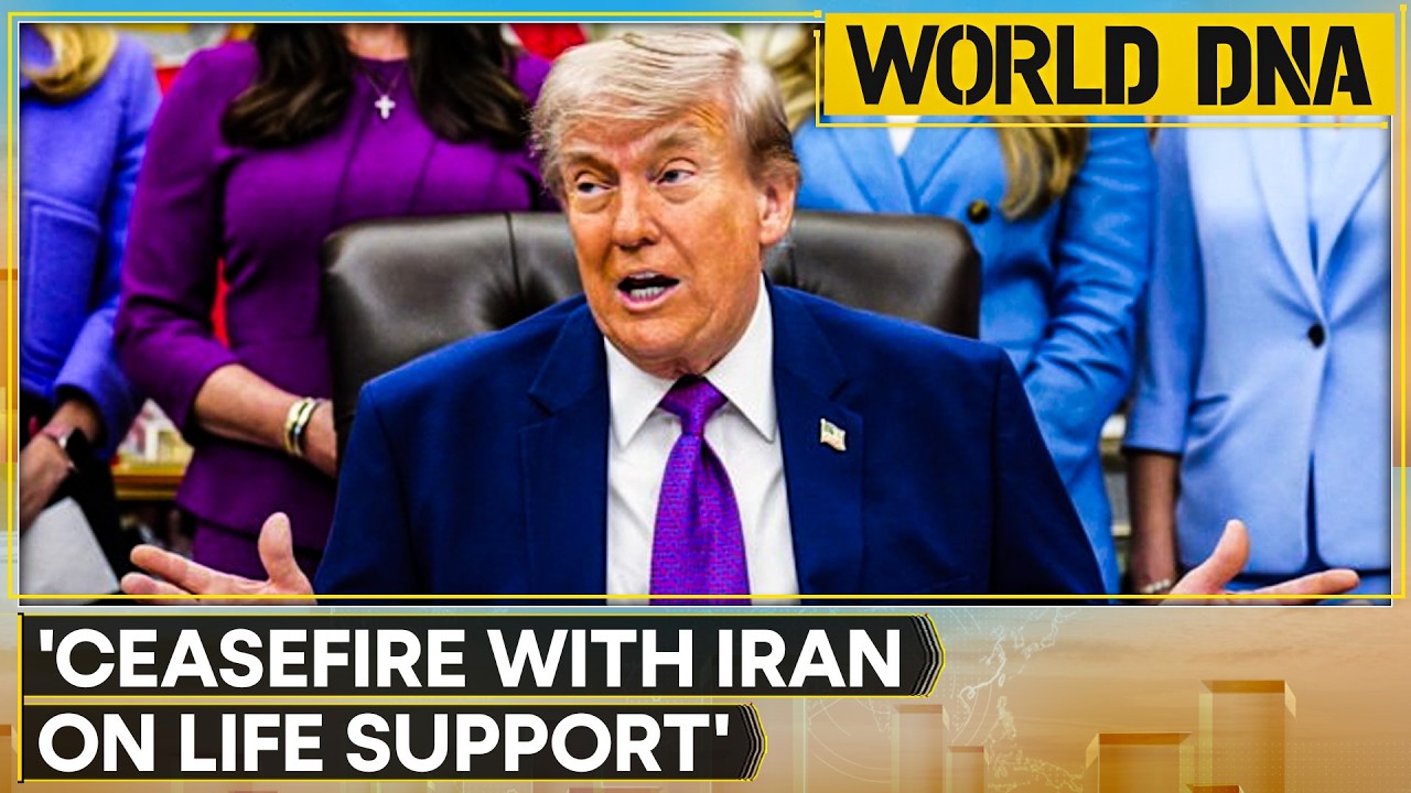 US-Iran War: Trump Says Iran Ceasefire On Life Support Amid Rising Gulf Tensions | WION News