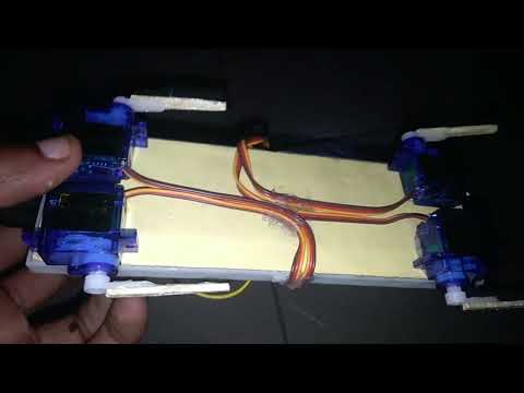 Bricolage d'un quadripède avec arduino