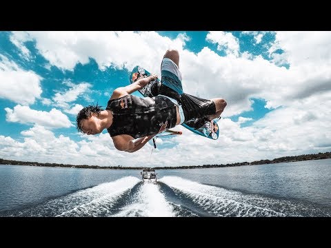 GoPro HERO6 slow motion wakeboarding!
