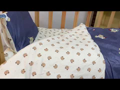 Огляд на "Набір постільної білизни в ліжечко макосатин"