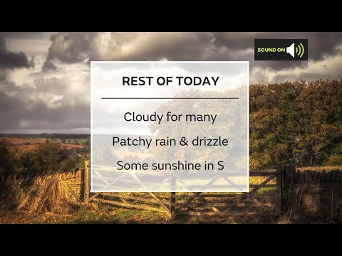 Sunday afternoon forecast 17/10/21