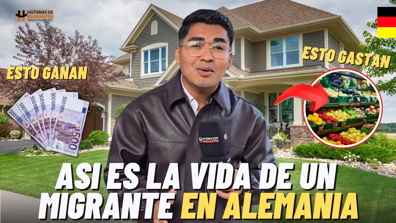 Asi es la vida para Migrantes en Alemania, esto ganan y esto gastan😱 👇👇