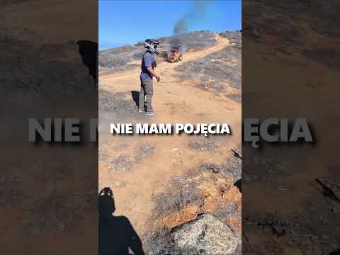 Stracił motocykl w najgorszy sposób 😱