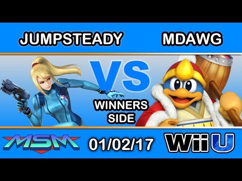 MSM 79 - DYS | Jumpsteady (Zero Suit Samus) Vs. TM | Mdawg (King Dedede) Winners Side - Smash Wii U