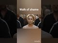 Walk Of Shame Game Of Thrones Best Scenes Cersi Walk Of Shame Shorts Ytshorts Walkofshame