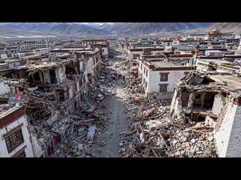 Tibet shaken by 7.0 earthquake! Hundreds of houses collapse as powerful tremor strikes