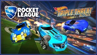 ROCKET LEAGUE - NEW Official Hot Wheels Triple Threat DLC Pack Trailer 2018 (PC, PS4 & XB1) HD