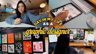 A realistic day in my life as a freelance graphic designer in 2026 🎨