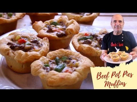 Delicious Beef Pot Pie Muffins