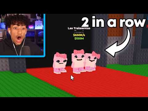 Every Time FOLTYN had CRAZY Luck in Steal a Brainrot..