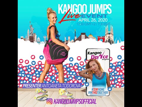 Kangoo Jumps® Live Event April 26, 2020 - Antoaneta  Todorova Kangoo Dance™