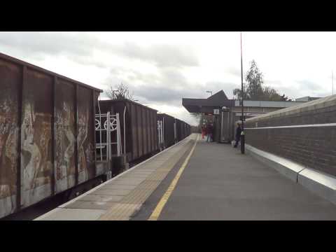 (HD) DB Schenker 66167 passes Tamworth HL. | 6D44