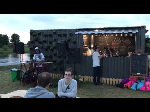 German DJ plays reggae in Vilnius 2