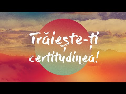 Trăiește cu certitudinea frumuseții / Doru Cîrdei / 10 mai 2020