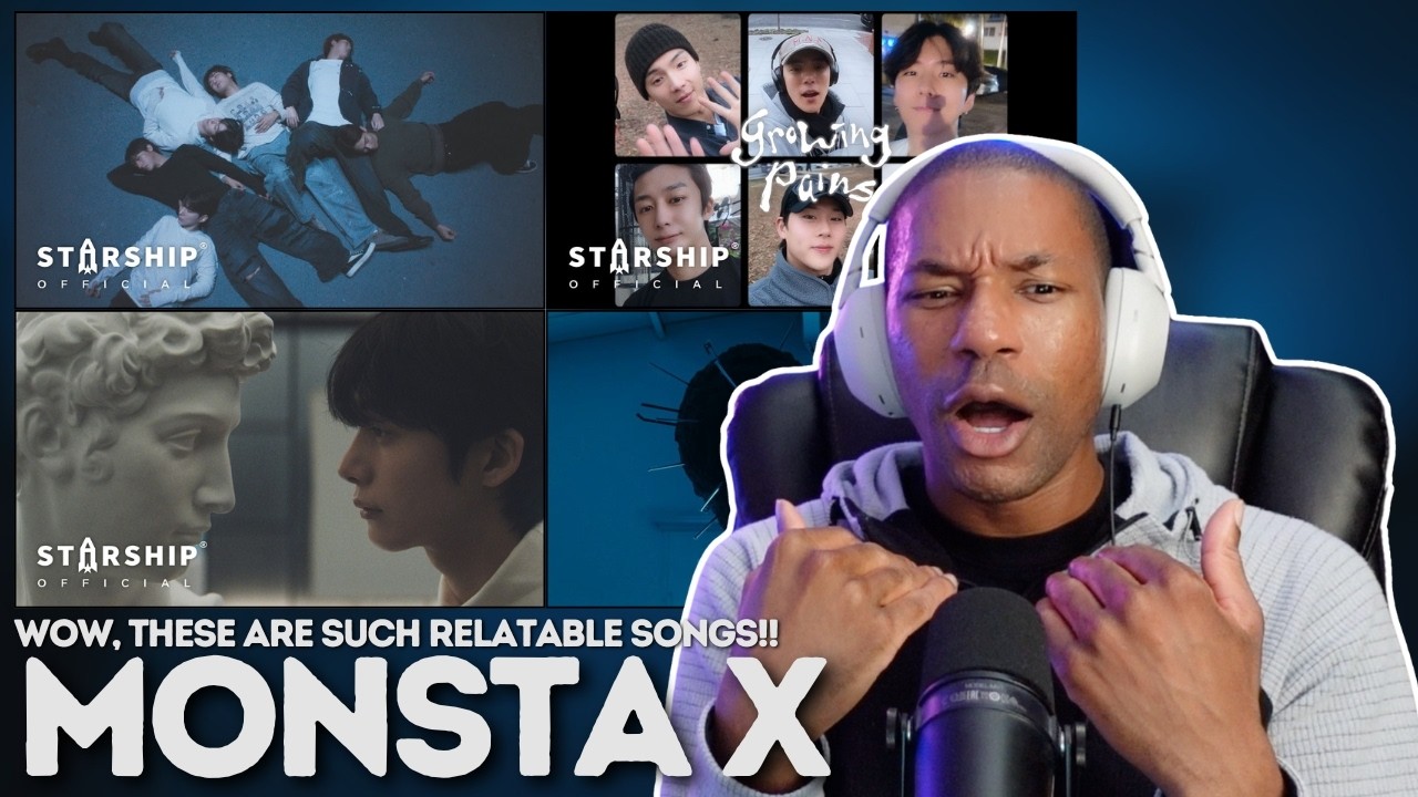 MONSTA X | 'Baby Blue', 'Growing Pains', 'Heal' MV REACTION | Feelin' these though!