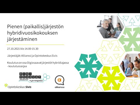 , title : 'Digiosaavat järjestöt hybridiajassa - Hybridivuosikokous pienessä (paikallis)järjestössä'