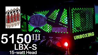 Video thumbnail for EVH 5150 III LBX-S 15 watt tube head unboxing by SIX1NINE GUITARS AND GEAR