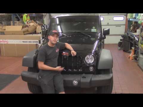 Bolt Lock Jeep JK Hood Lock Uses Your Ignition Key