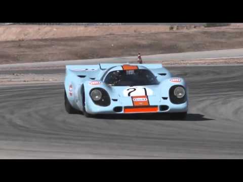 Porsche 917 pure sound on the track