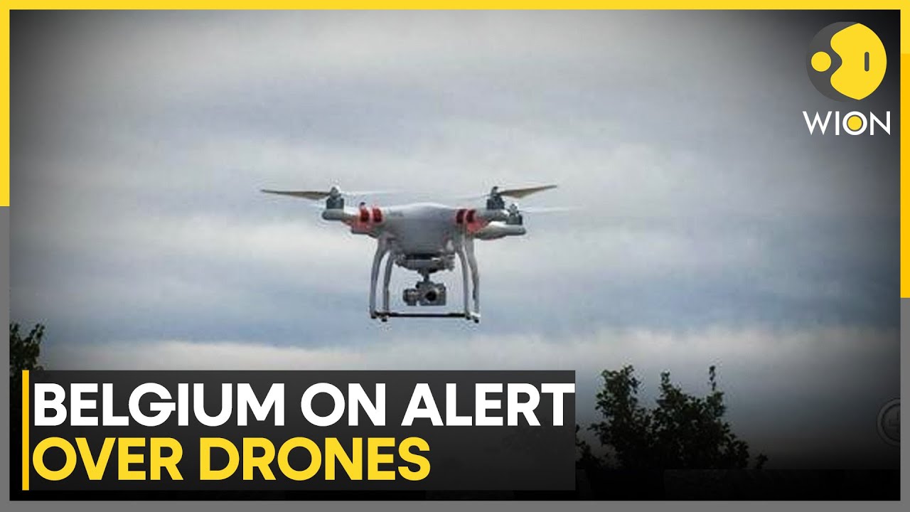 Belgium: Helicopters & Drone Jammers Fail to Intercept Mysterious Drones | WION