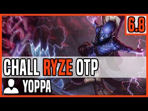 Patch 6.8 Ryze Top OTP  - Matchup: Gangplank - Ranked Master EUW